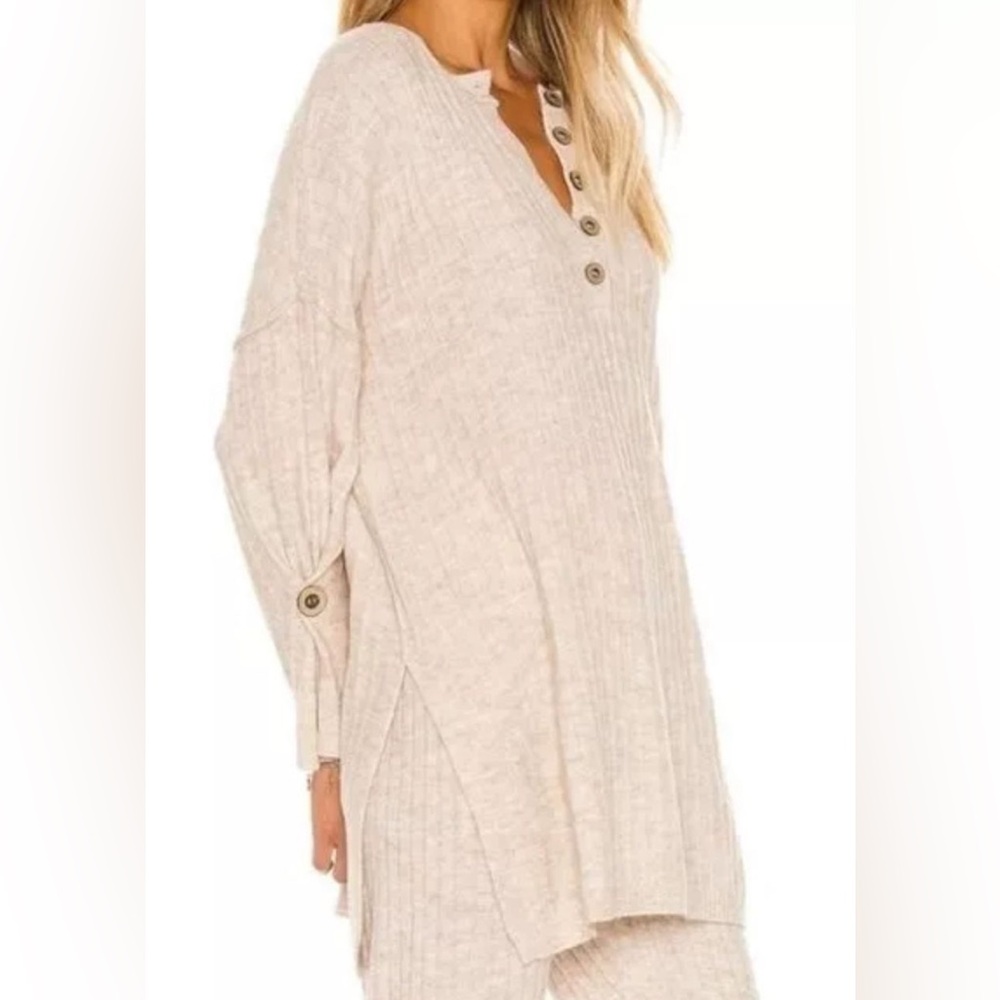 Intimately Fp | Around The Clock Ribbed Tunic Swe… - image 1